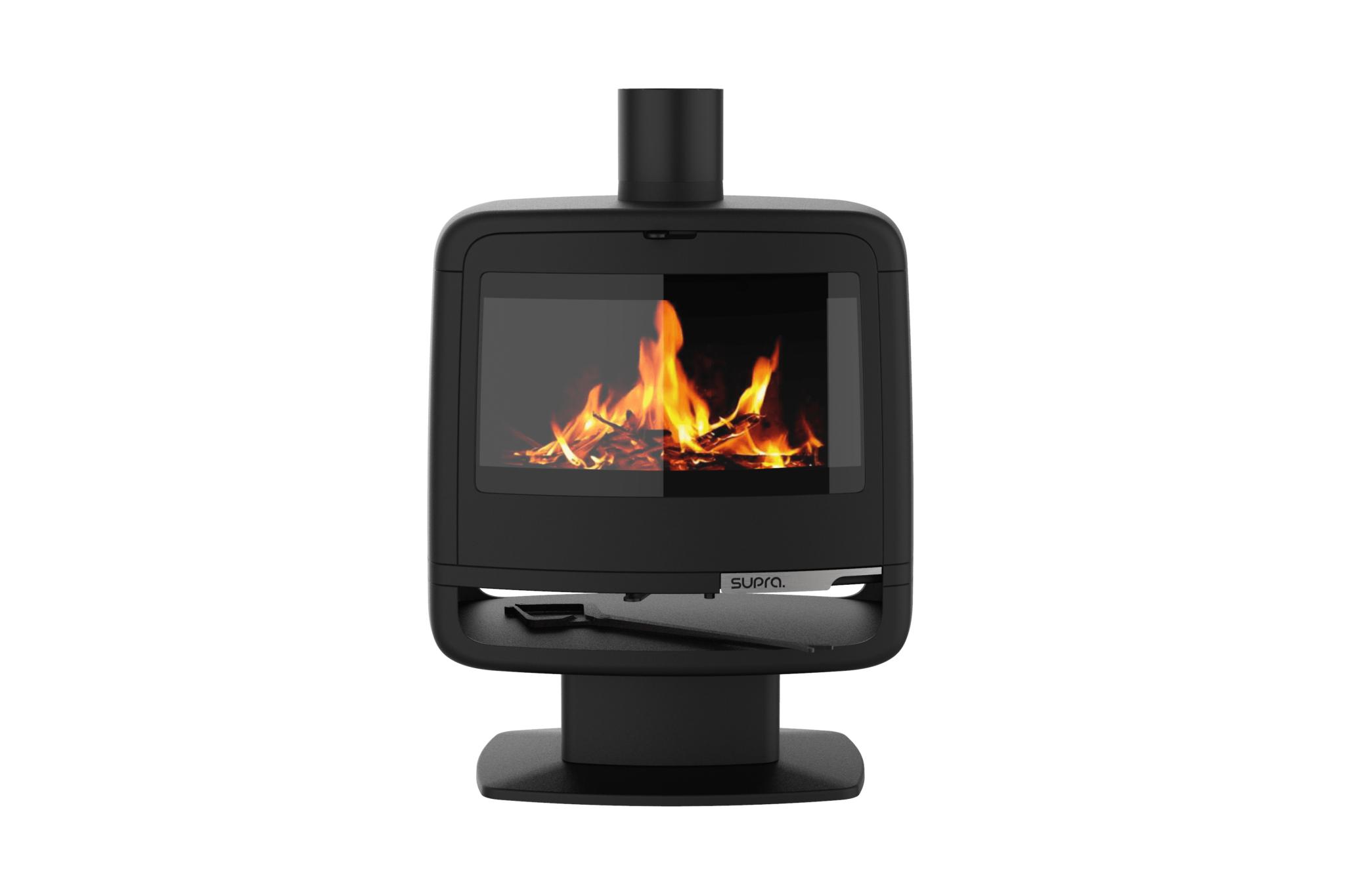Poêle à bois en fonte - SUPRA Paul sur Pied 10 kW