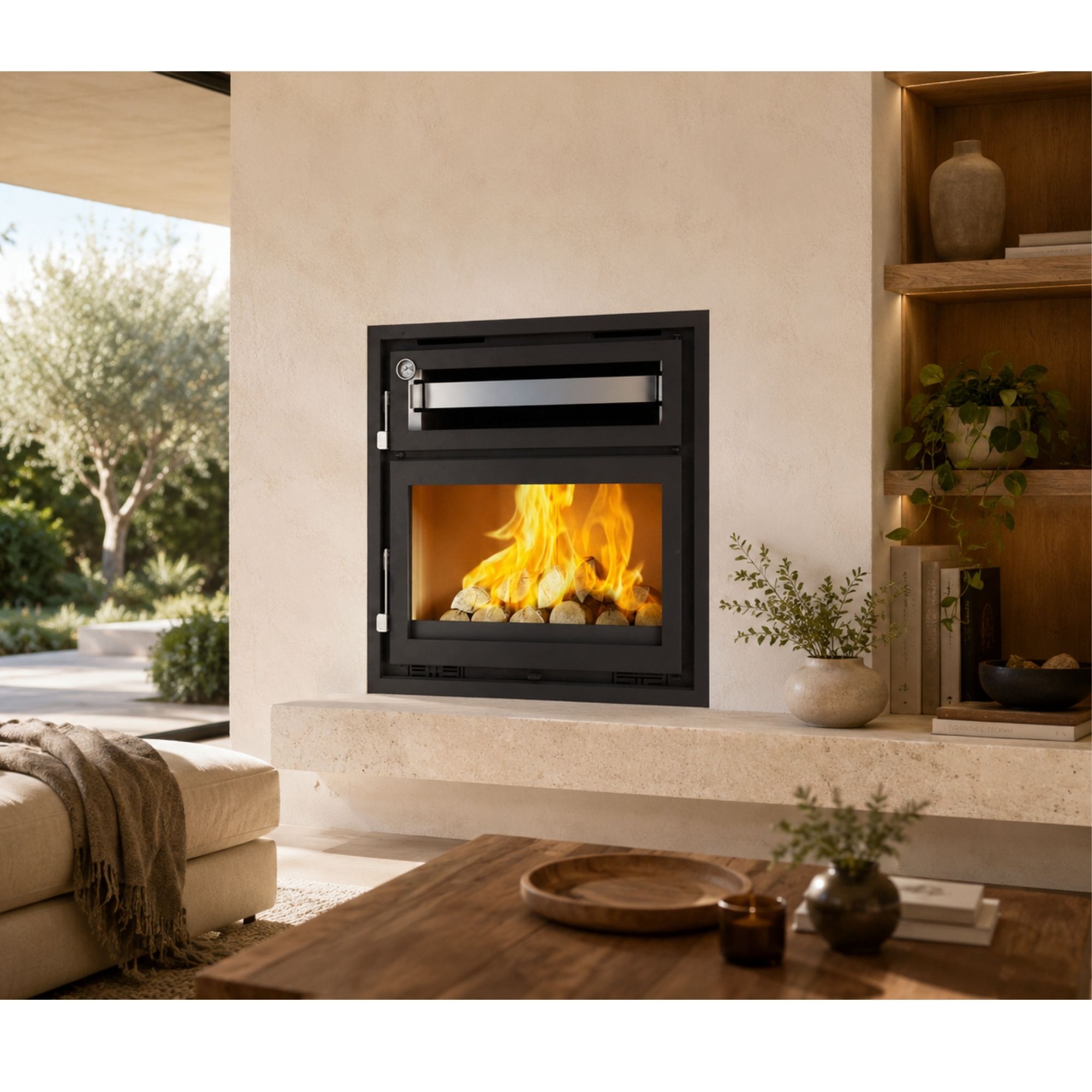 Insert à bois avec four - FIREMATIC Ohio 12.8 kW