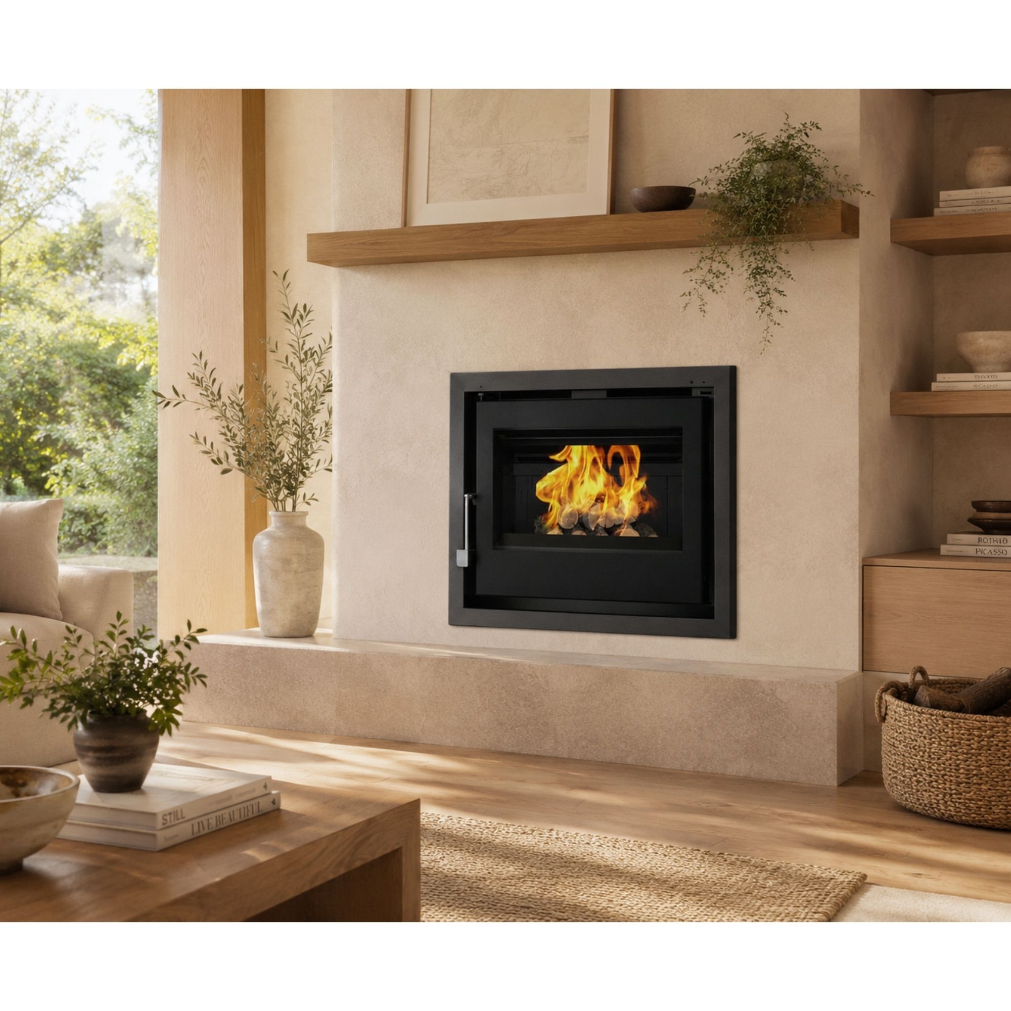 Insert à bois ventilé - FIREMATIC Nara 12.6 kW