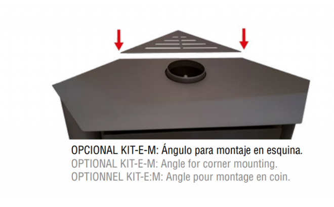 Kit d'angle pour modèle MURANO-R - BRONPI