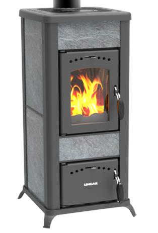 Poêle à bois en pierre - LINCAR Alice 480AZ 6 kW