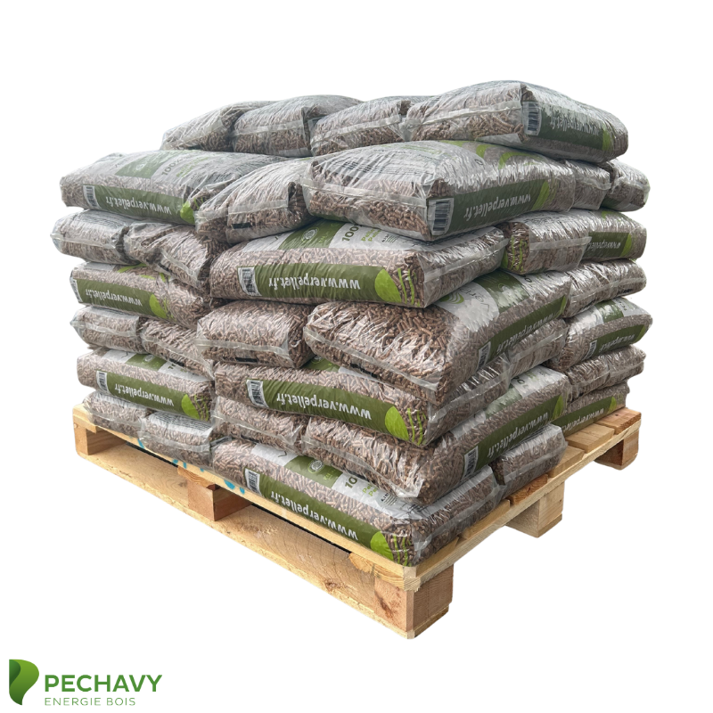 Vertpellet - 1/2 palette (52 sacs de 10kg)