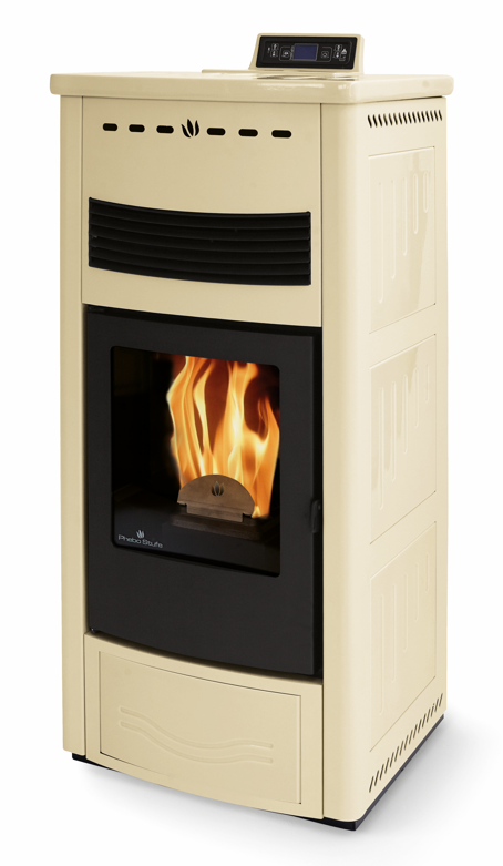 Poêle à granules en céramique - ORIGINE PHEBO Maia Maxi 12.7 kW