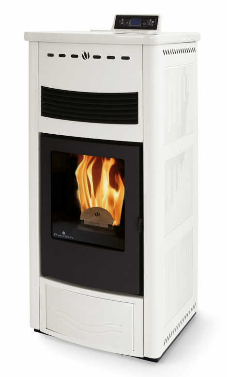 Poêle à granules en céramique - ORIGINE PHEBO Maia Maxi 12.7 kW