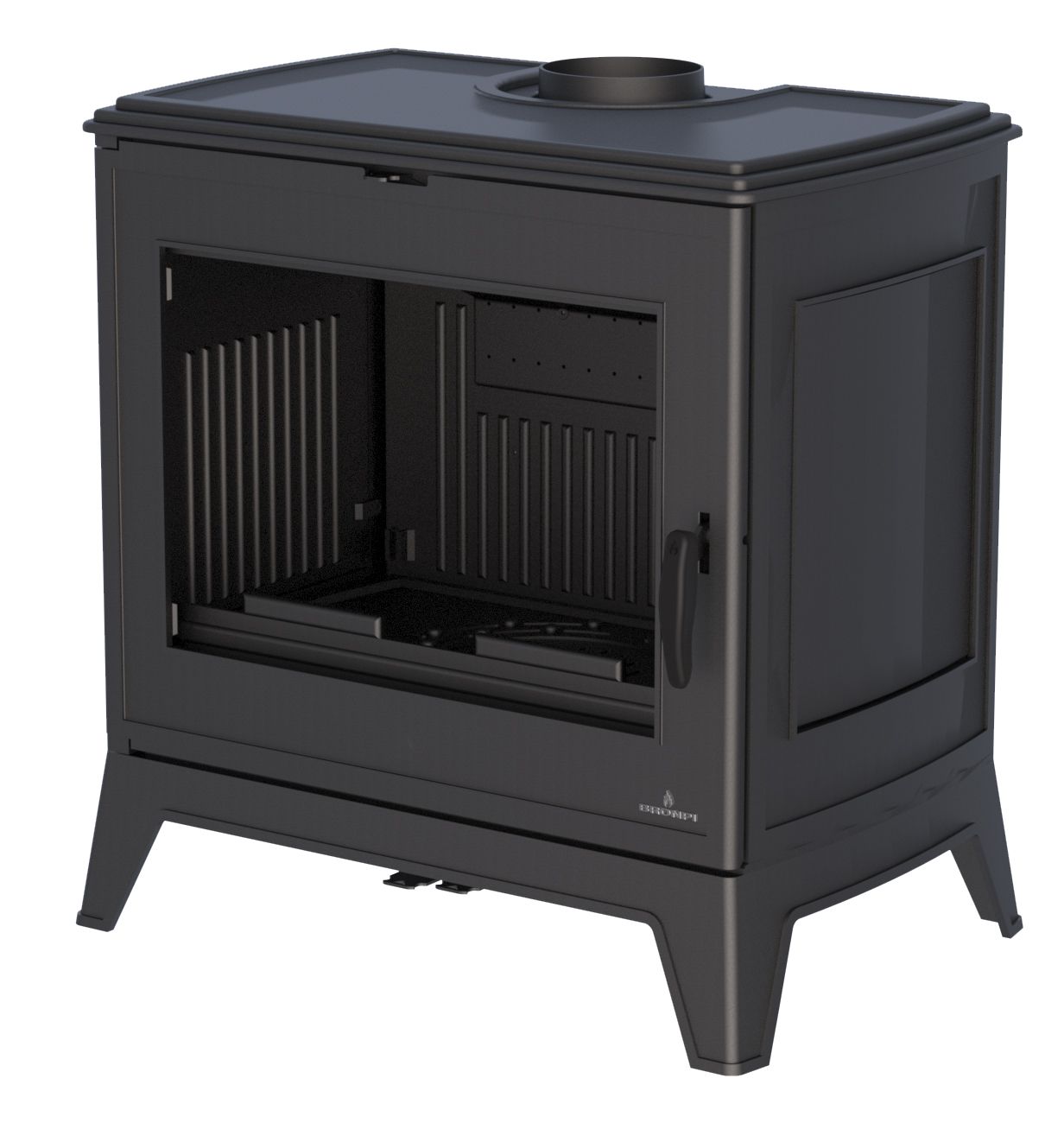 Poêle à bois en fonte - BRONPI Preston 14 kW