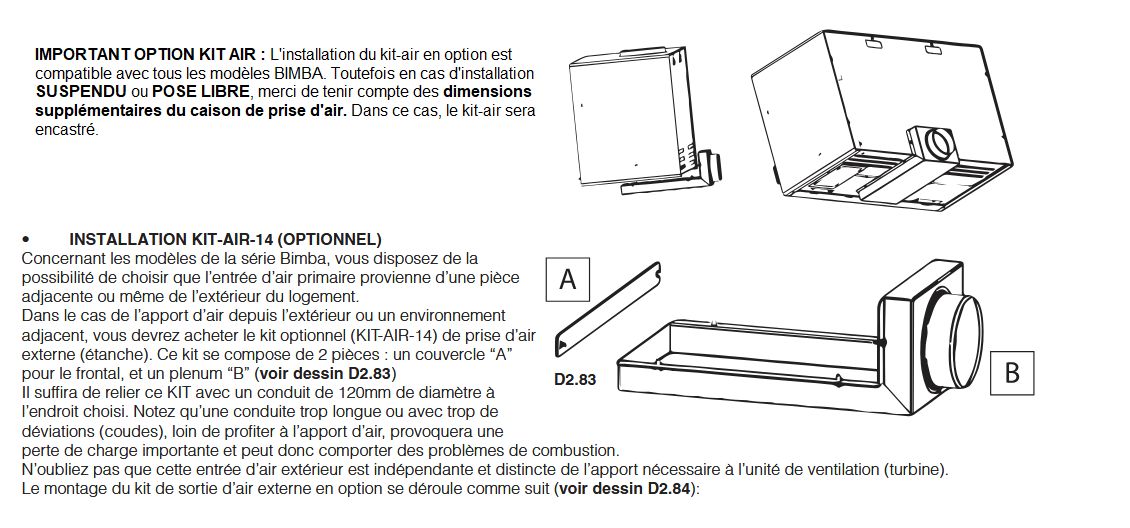 Poêle à bois 3 vitres ventilé avec range bûches- BRONPI Bimba 70 3C 10 kW