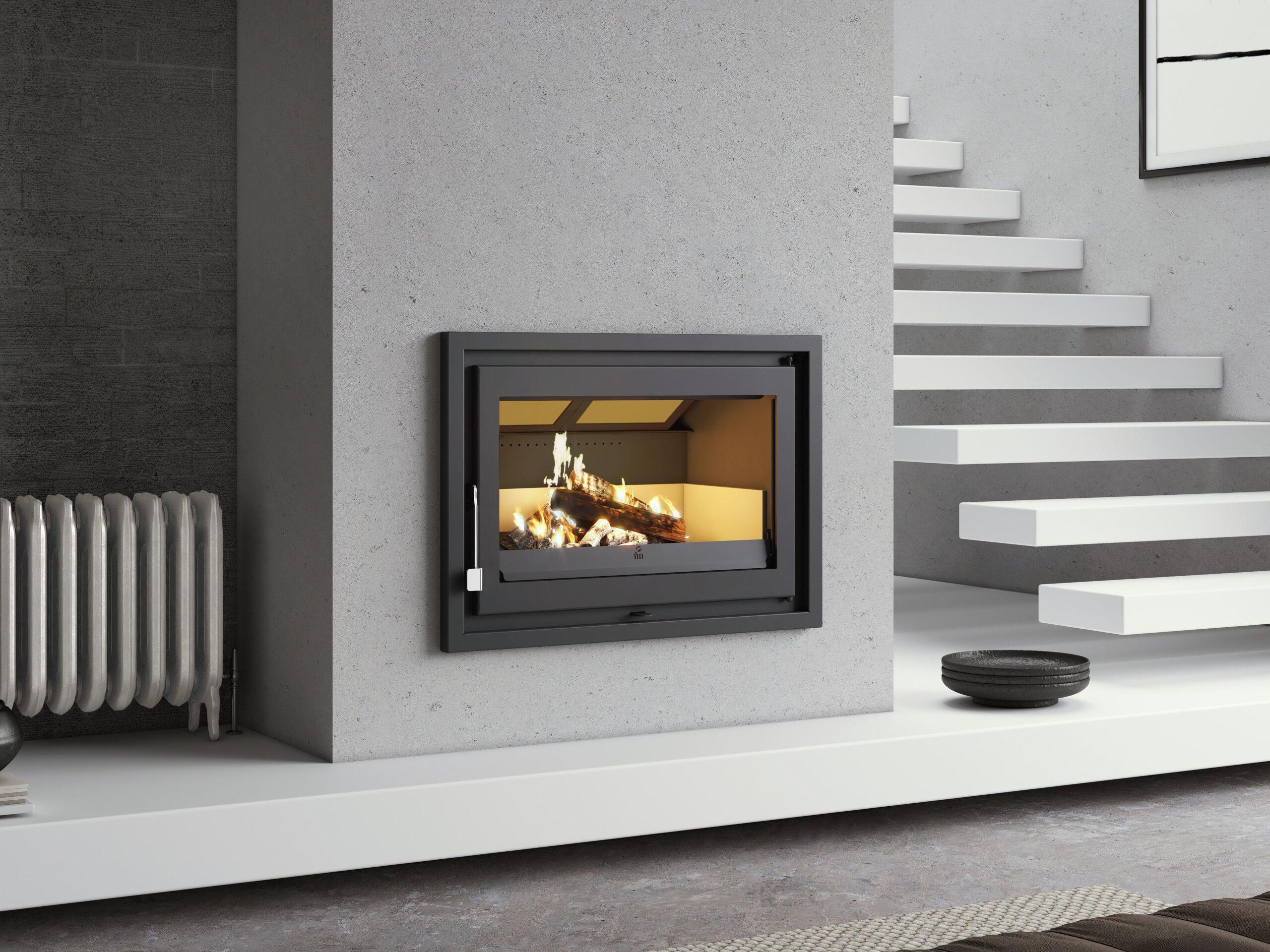 Insert à bois chauffage central - FIREMATIC HIDRO-80 19 kW