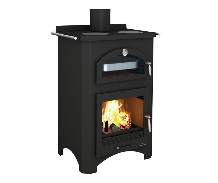 Cuisinière à bois avec four - BRONPI Monza 9 kW