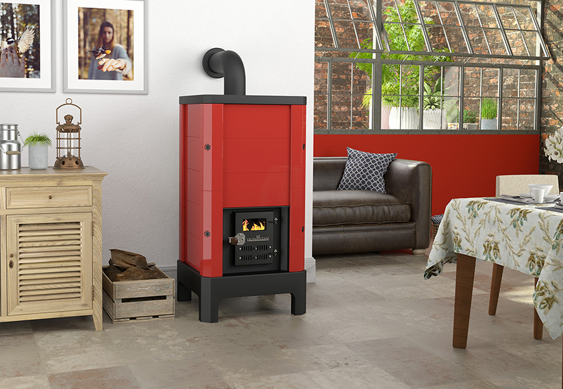 Poêle à bois de masse - LA VALMARECCHIA V100SL 20.5 kW