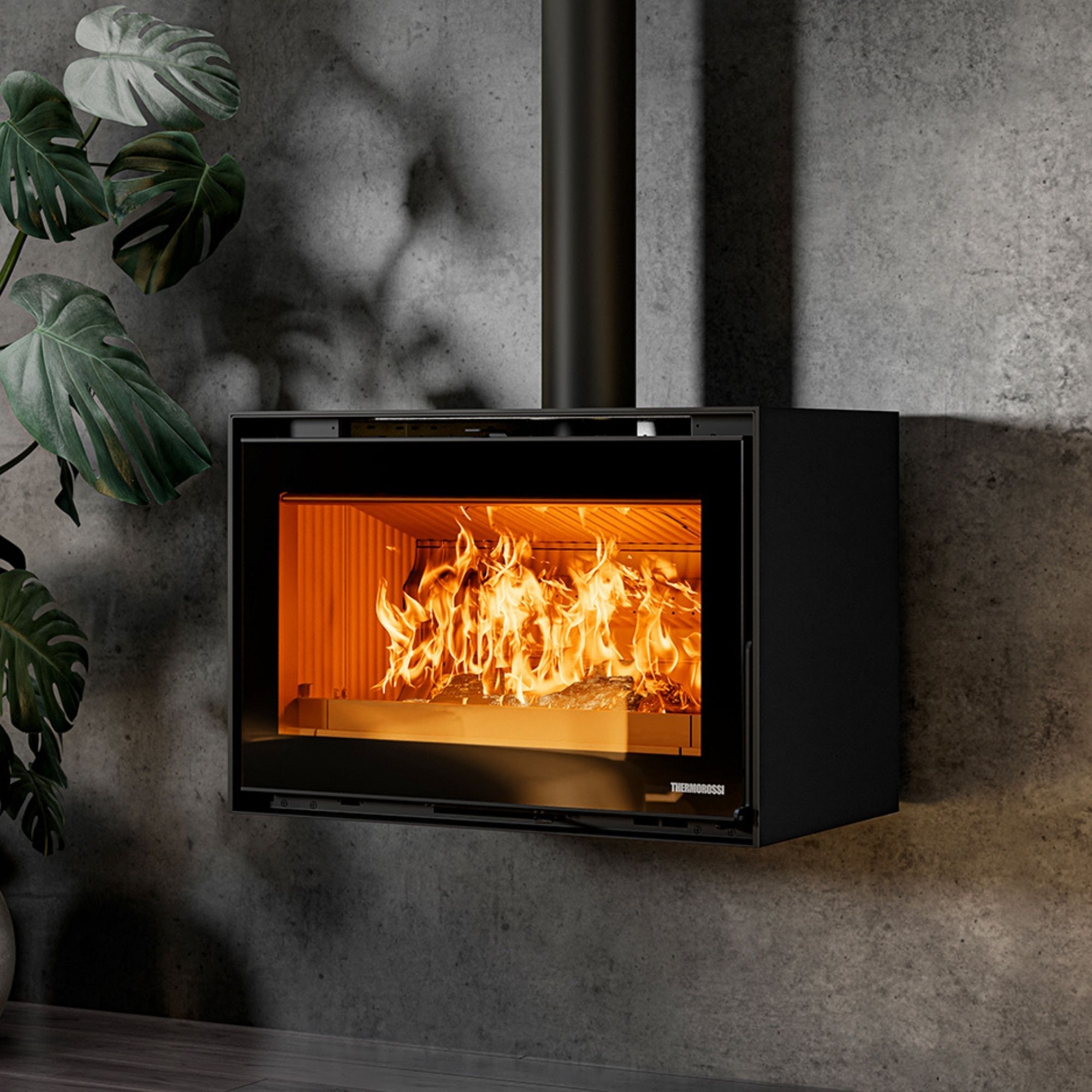 Insert à bois premium - THERMOROSSI Skyline 800 5.7 kW